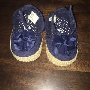 Navy blue infant shoes -size3